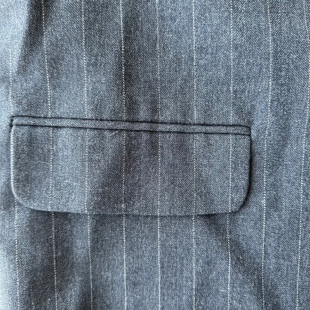 Vintage Harve Benard Pinstripe Blazer Business Career Office Coat Jacket Size 10 - Picture 5 of 5